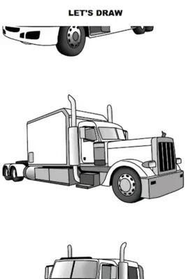 Draw Semi Trucks android App screenshot 5